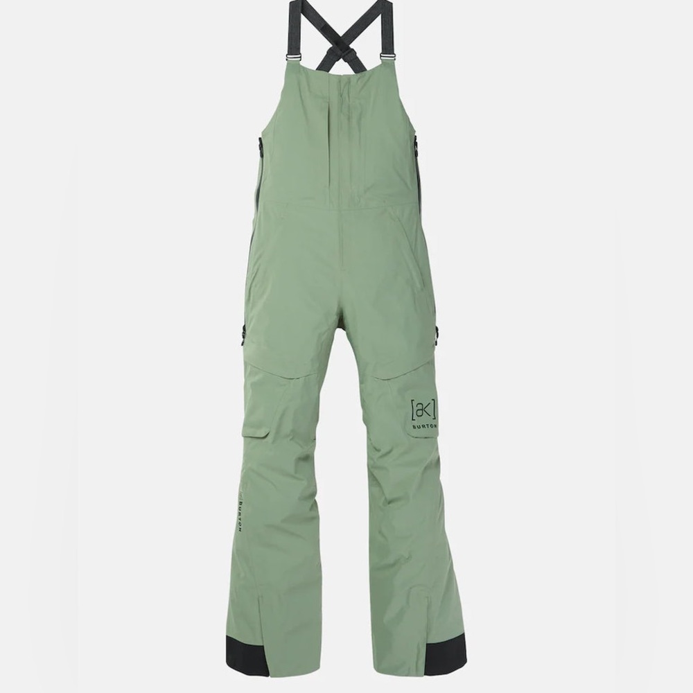 BURTON Women's [ak] Gore-Tex 2L Kimmy Bib Pant 2024 - Hedge Green size medium